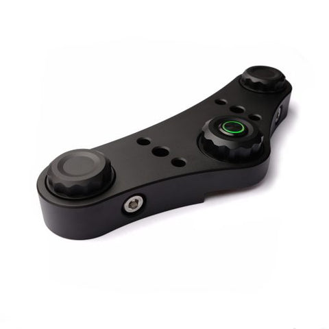 Écrou central BMW R100 R80 noir bouton-poussoir Twin-Shock Monolever · accessoire moto · Bymoss Bike