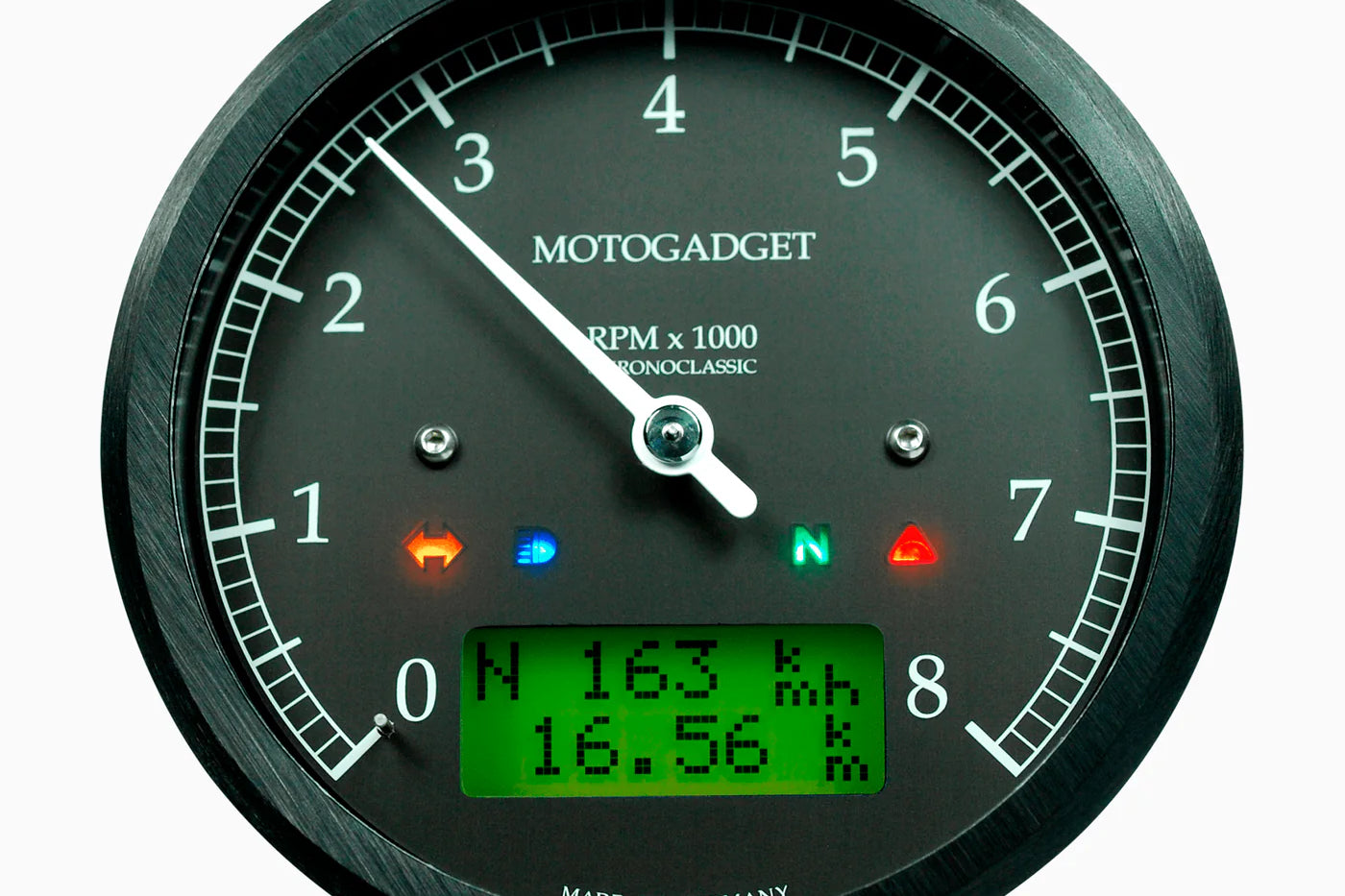 Motoscope Chronoclassic Motogadget compteur analogique moto · accessoire moto · Bymoss Bike