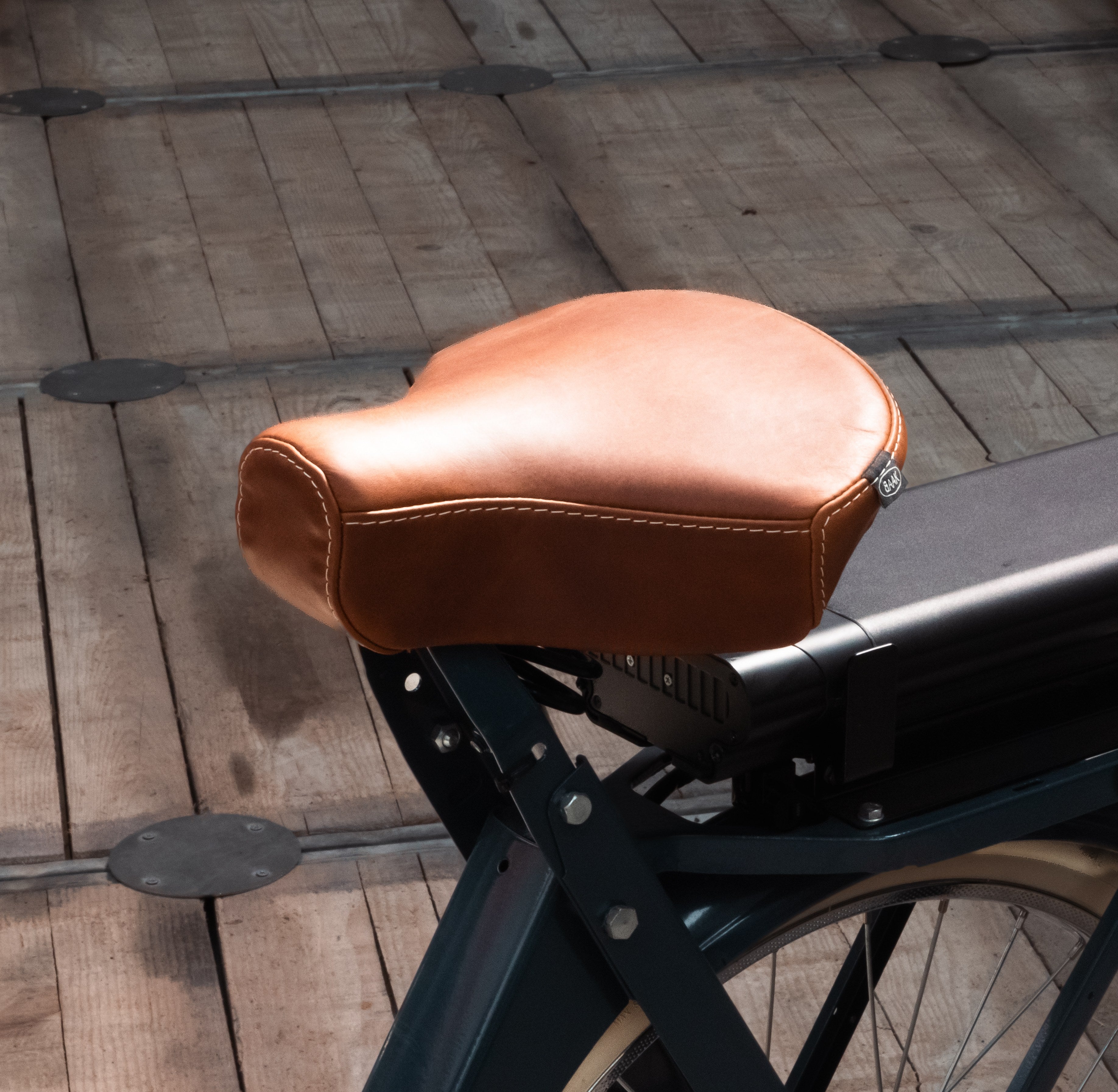Solex 3800 électrique — selle cuir BaaK