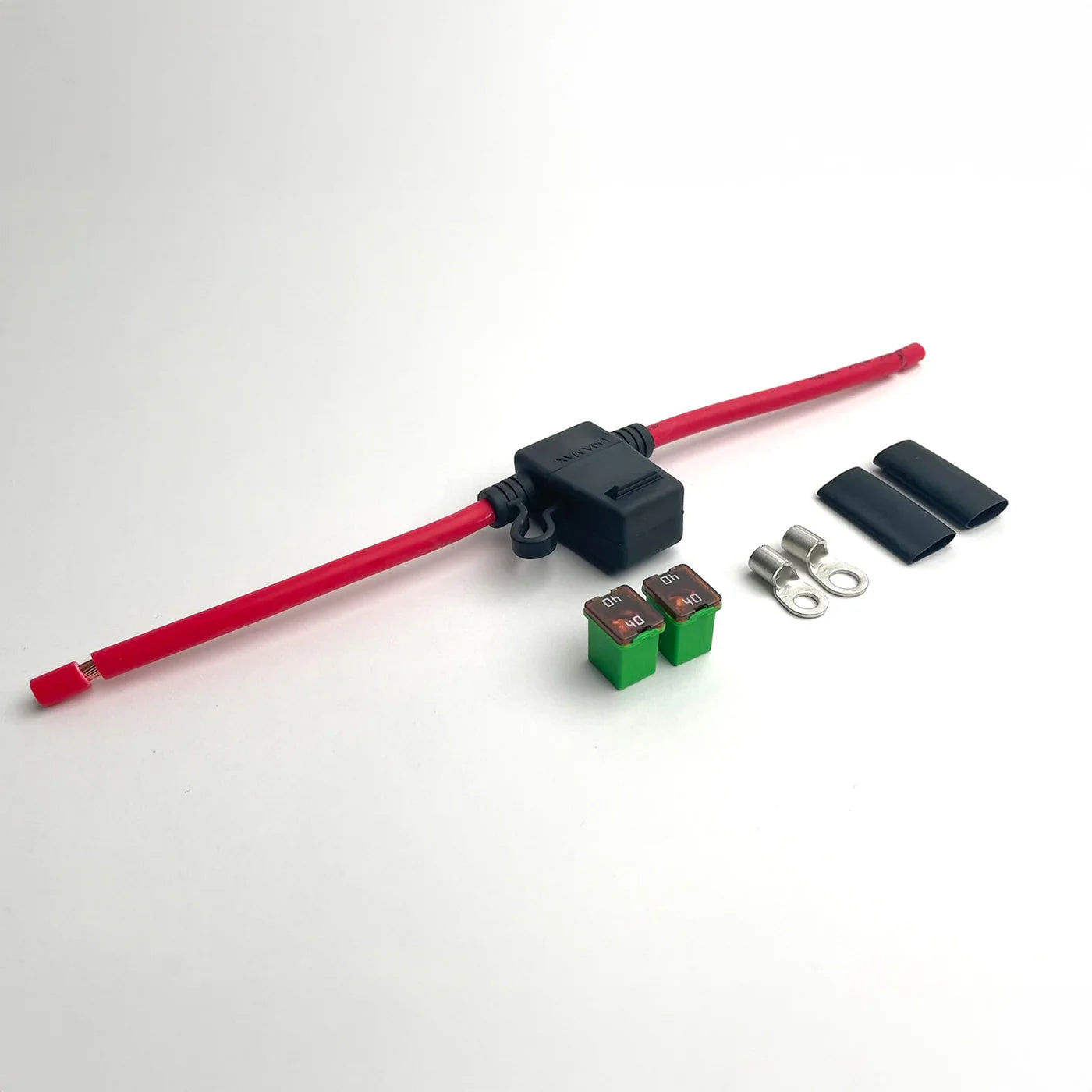 mo.unit Battery Cable Fuse 40A Motogadget câble batterie moto · accessoire moto · Bymoss Bike