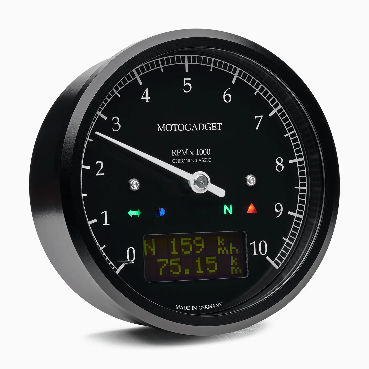 Motoscope Chronoclassic Motogadget compteur analogique moto · accessoire moto · Bymoss Bike