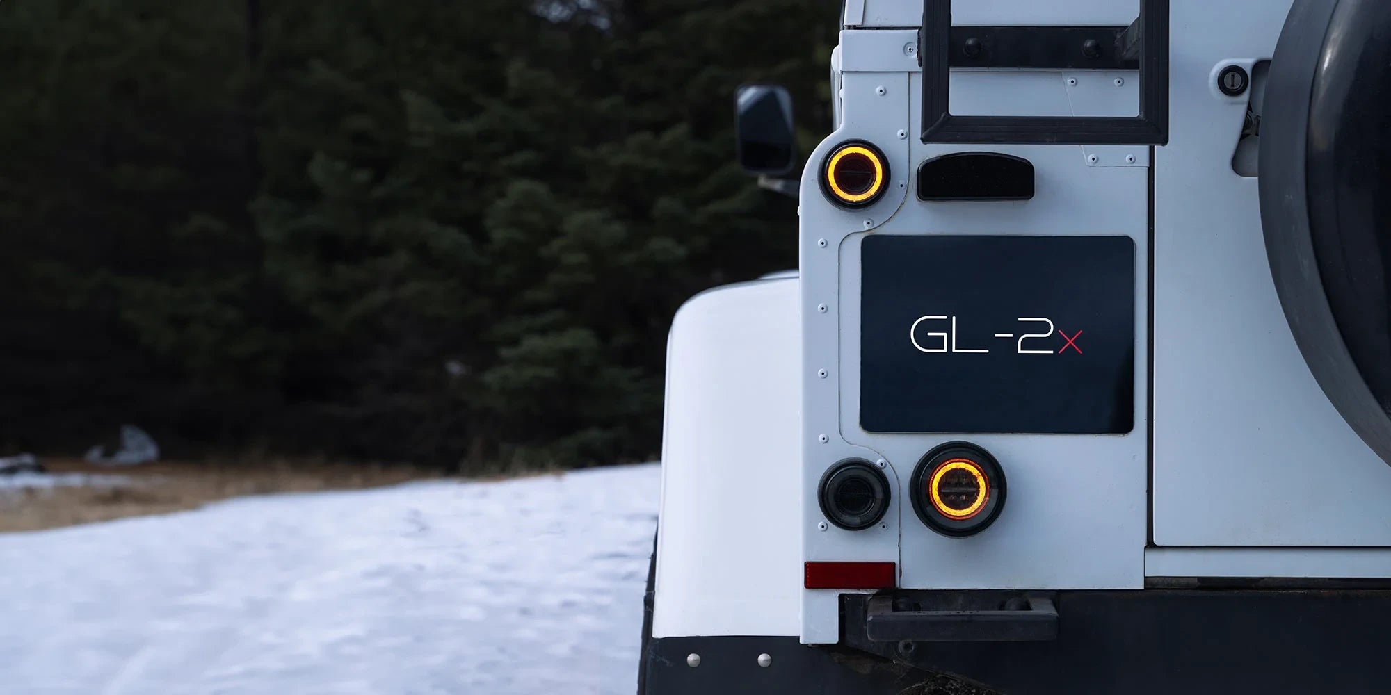 GL-2X feux arrières LED fumé Defender